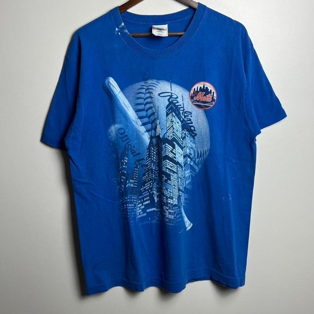 Vintage Mets Tee Distressed